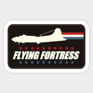 B-17 Flying Fortress Patch Sticker